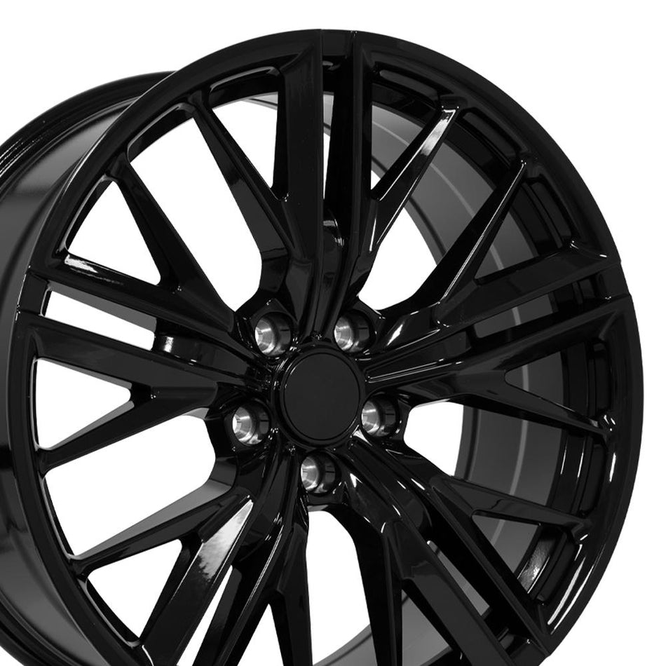 20x8.5 CV25 Gloss Black - 5x120 +25ET