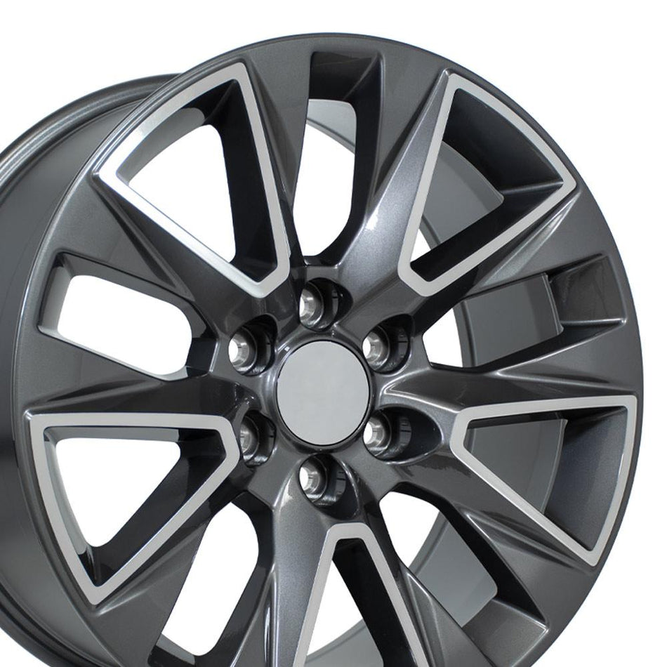 20x9 CV26 Gloss Gunmetal Machined - 6x139.7 +28ET