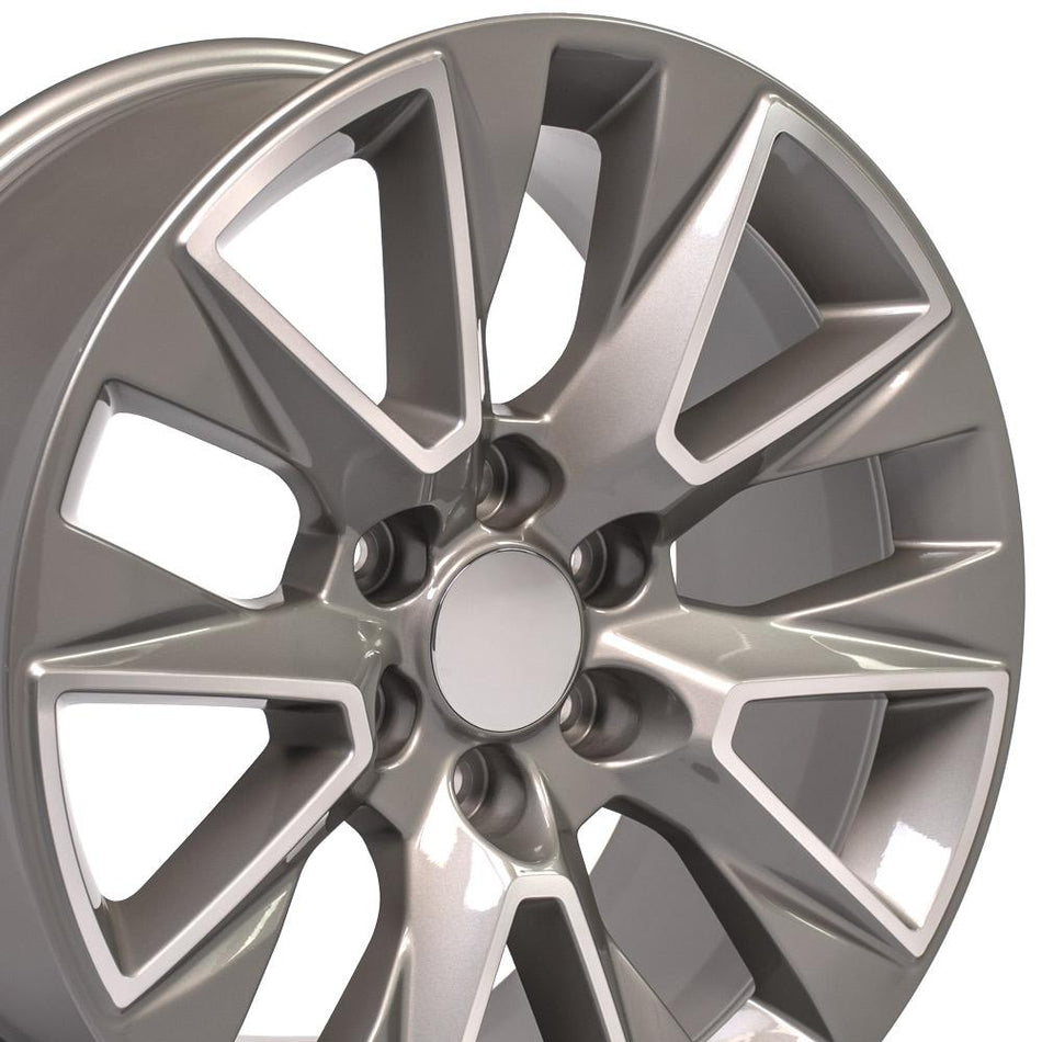 20x9 CV26 Gloss Silver Machined - 6x139.7 +28ET