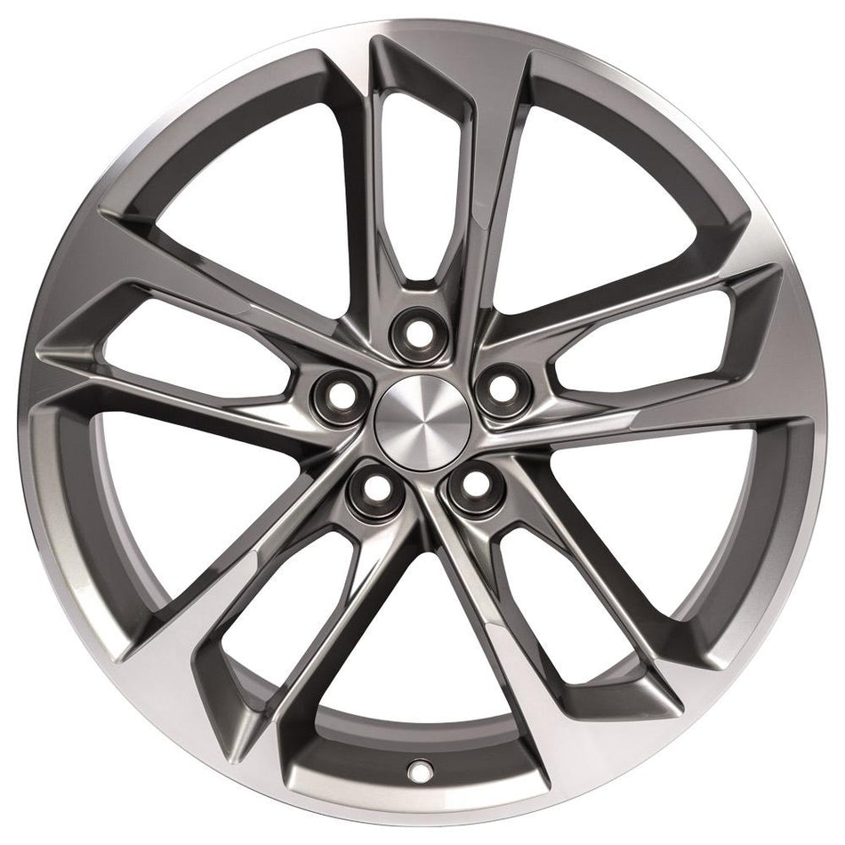 20x8.5 CV29 Gloss Gunmetal Machined - 5x120 +25ET