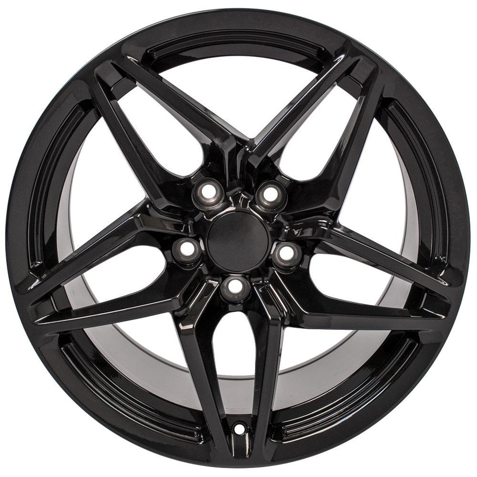 18x10.5 CV31 Gloss Black - 5x120.65 +56ET