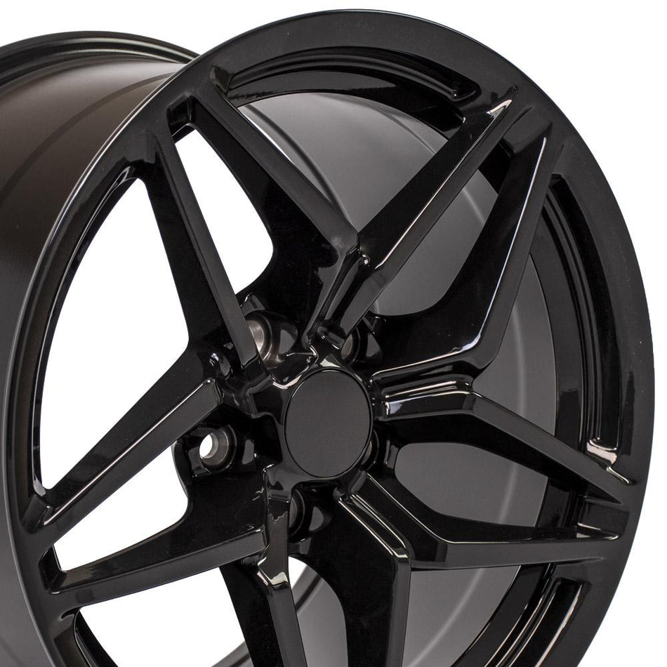 18x10.5 CV31 Gloss Black - 5x120.65 +56ET
