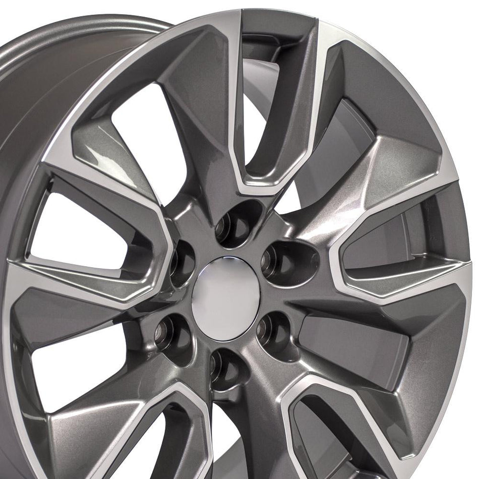 20x9 CV32 Gloss Gunmetal Machined - 6x139.7 +28ET