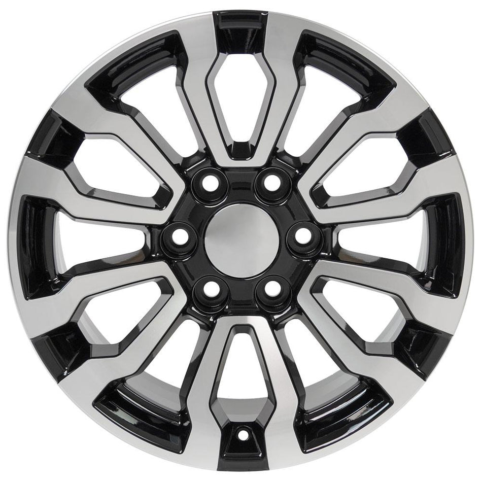 18x8.5 CV35 Gloss Black Machined - 6x139.7 +26ET