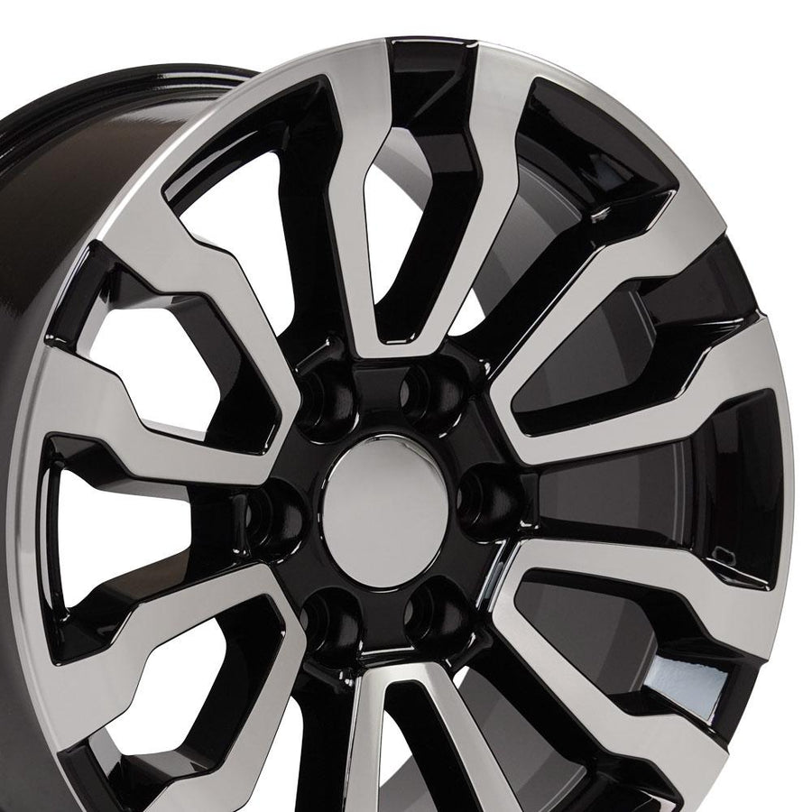 18x8.5 CV35 Gloss Black Machined - 6x139.7 +26ET