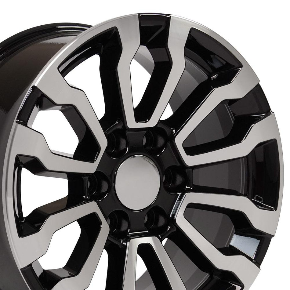 18x8.5 CV35 Gloss Black Machined - 6x139.7 +26ET
