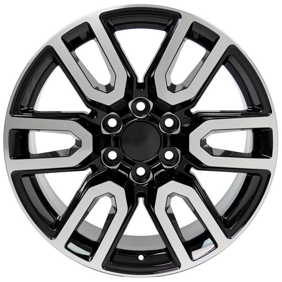 20x9 CV36 Gloss Black Machined - 6x139.7 +28ET