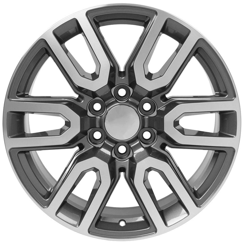 20x9 CV36 Gloss Gunmetal Machined - 6x139.7 +28ET