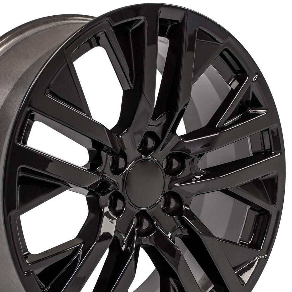 22x9 CV38 Gloss Black - 6x139.7 +28ET