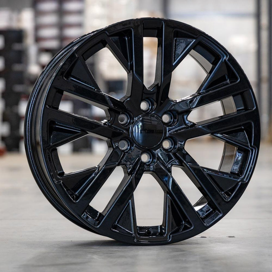 22x9 CV38 Gloss Black - 6x139.7 +28ET