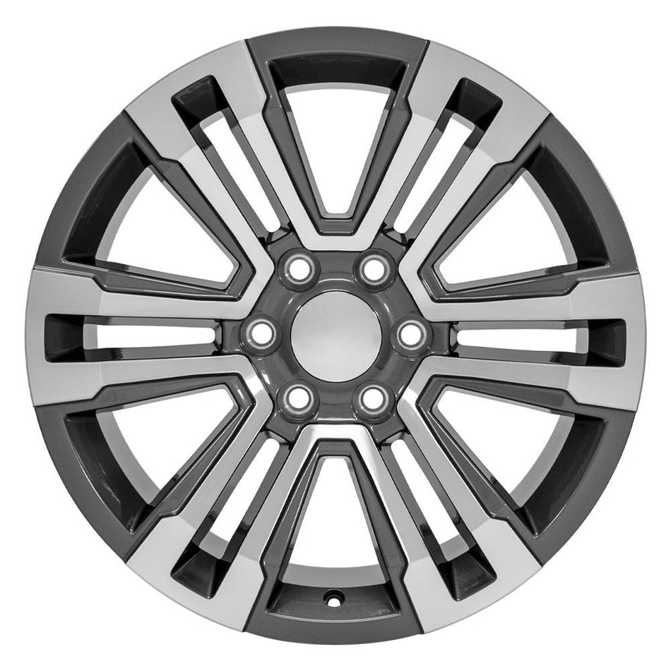 20x9 CV44 Gloss Gunmetal Machined - 6x139.7 +24ET