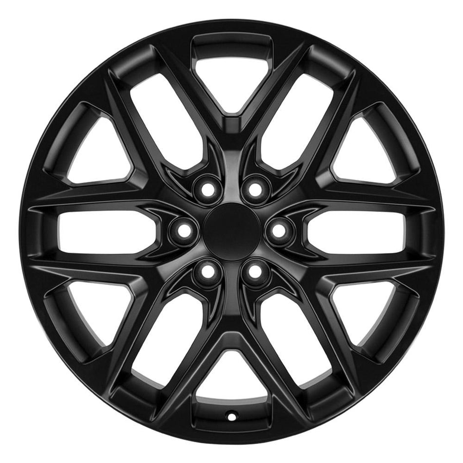 22x9 CV62 Satin Black - 6x139.7 +28ET