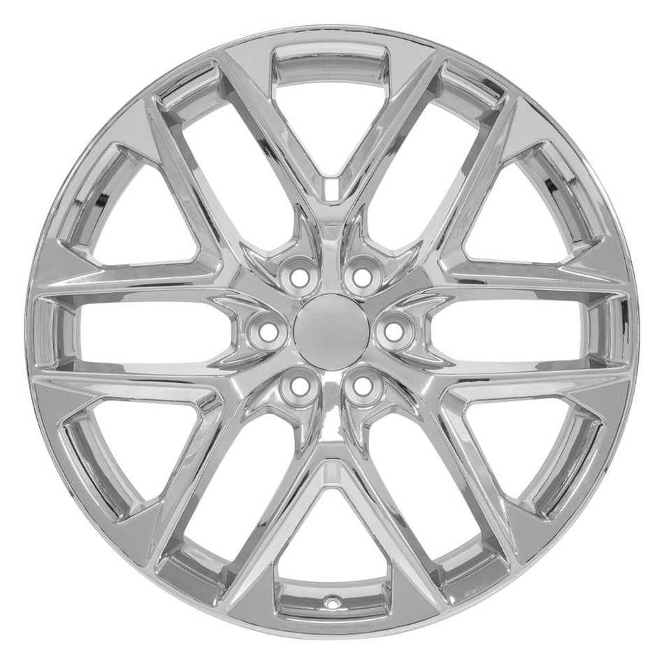 24x10 CV62 Chrome - 6x139.7 +28ET