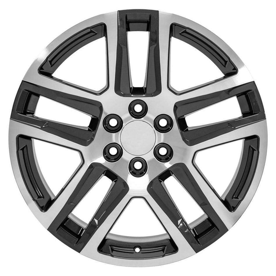 22x9 CV63 Gloss Gunmetal Machined - 6x139.7 +28ET