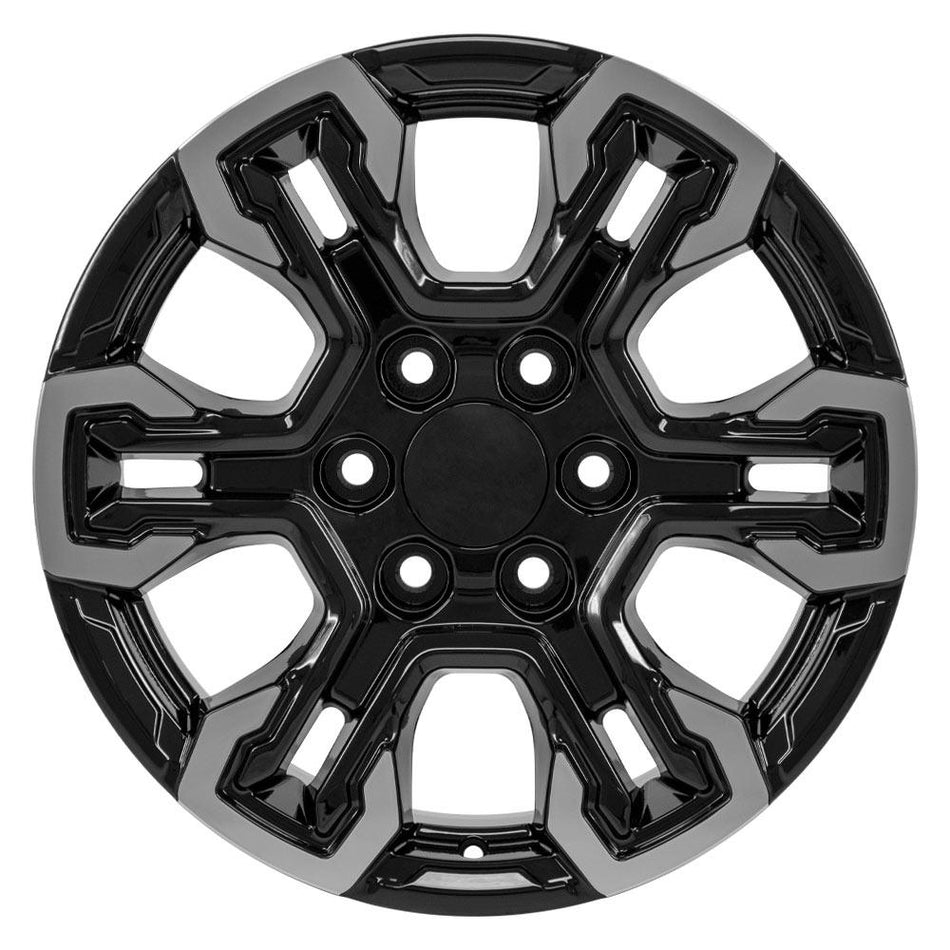 18x8.5 CV65 Gloss Black Machined - 6x139.7 +26ET