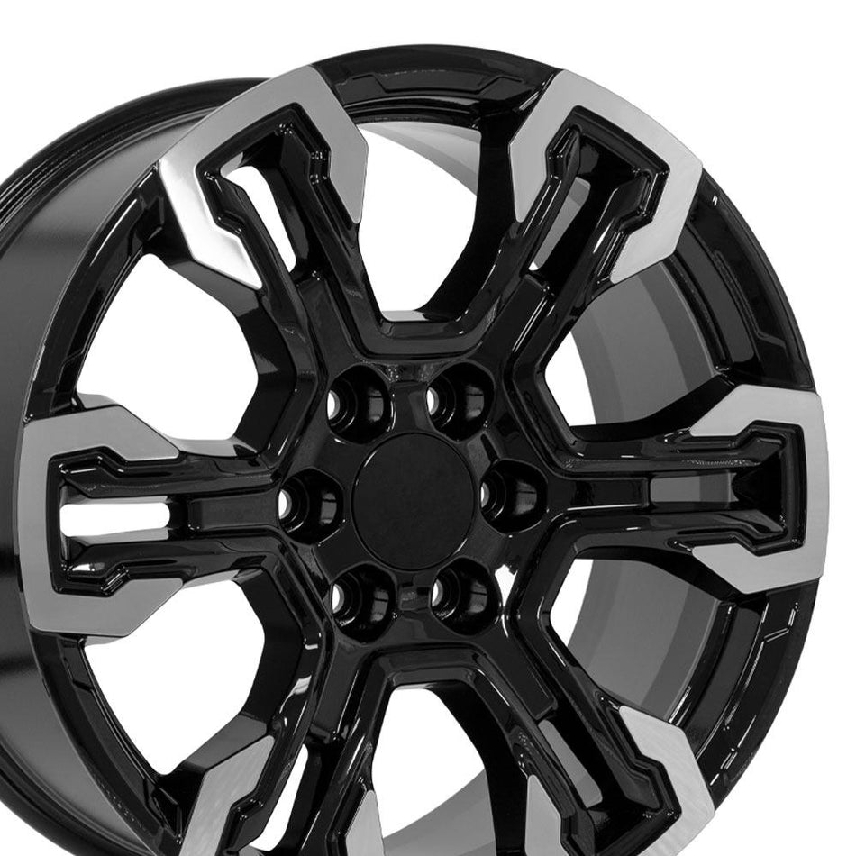 20x9 CV65 Gloss Black Machined - 6x139.7 +26ET