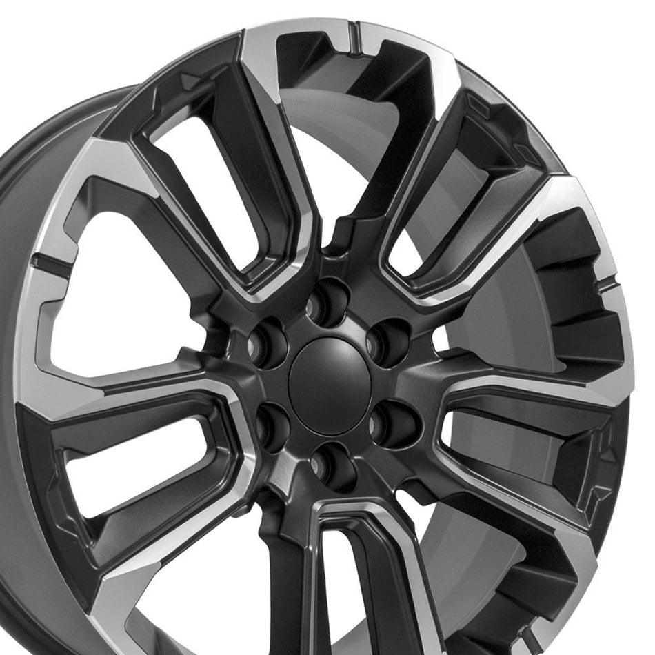 22x9 CV68 Satin Black with Milled Edge - 6x139.7 +28ET