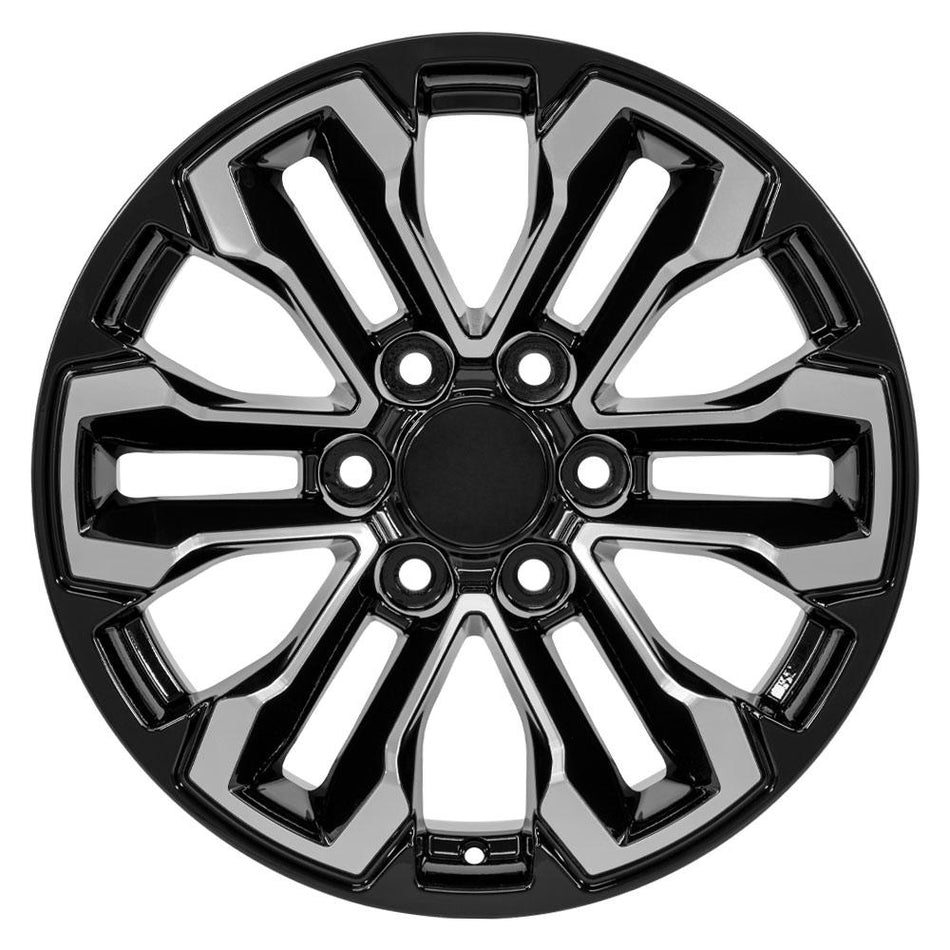 18x8.5 CV69 Gloss Black Machined - 6x139.7 +26ET