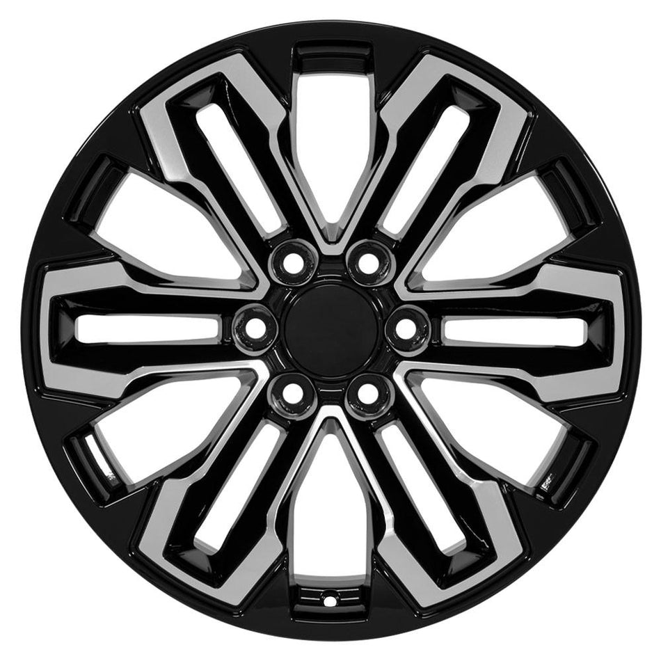 20x9 CV69 Gloss Black Machined - 6x139.7 +26ET