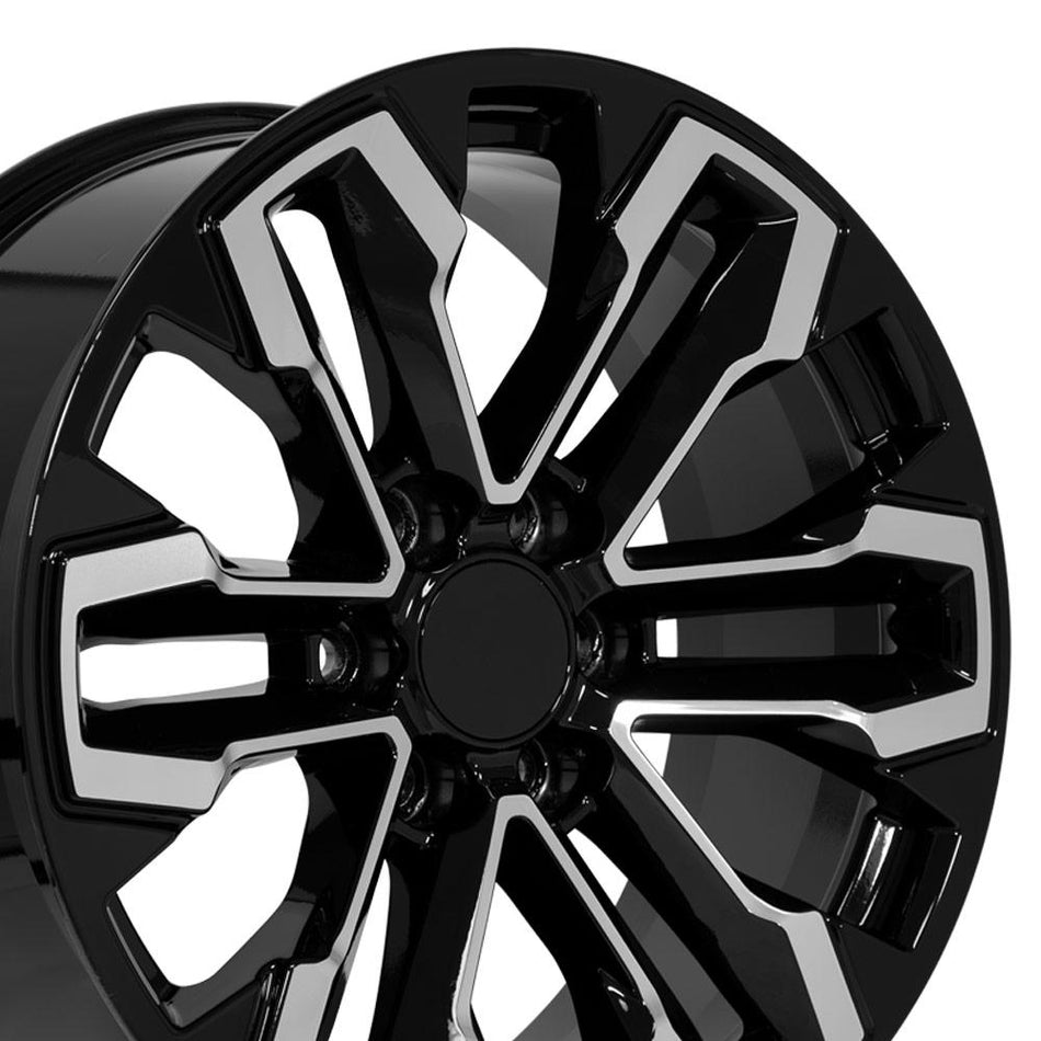 20x9 CV69 Gloss Black Machined - 6x139.7 +26ET