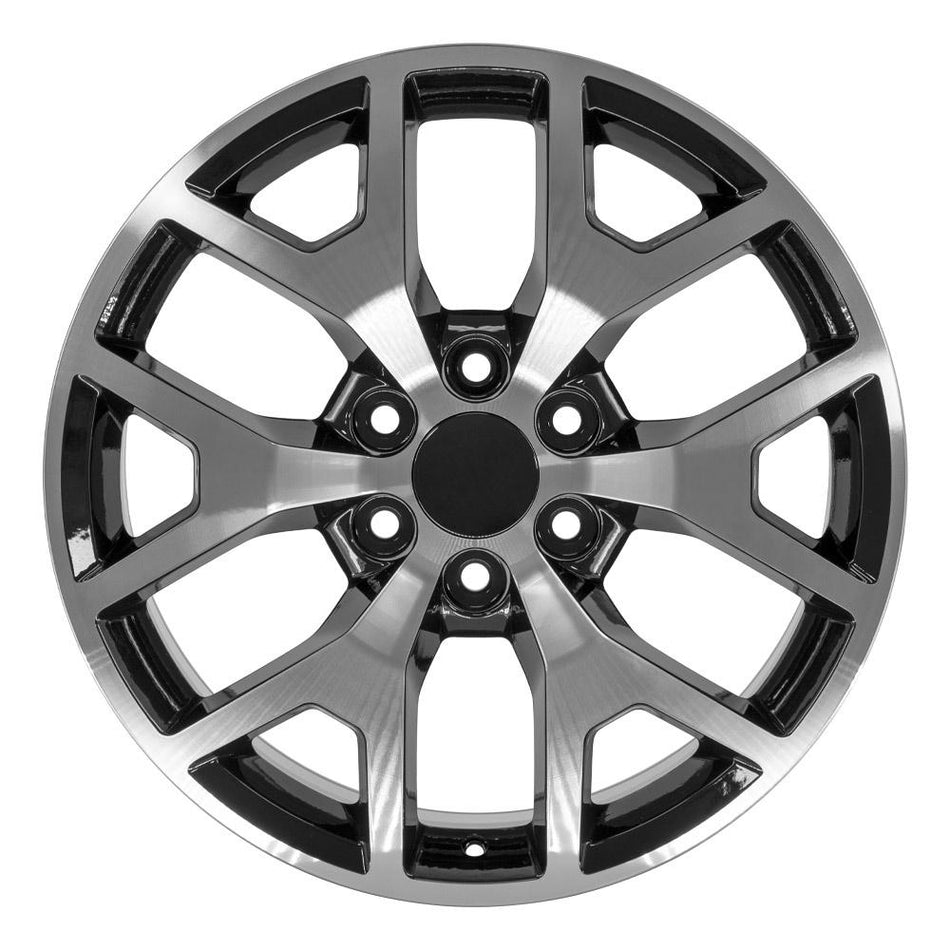 20x9 CV92 Gloss Black Machined - 6x139.7 +27ET