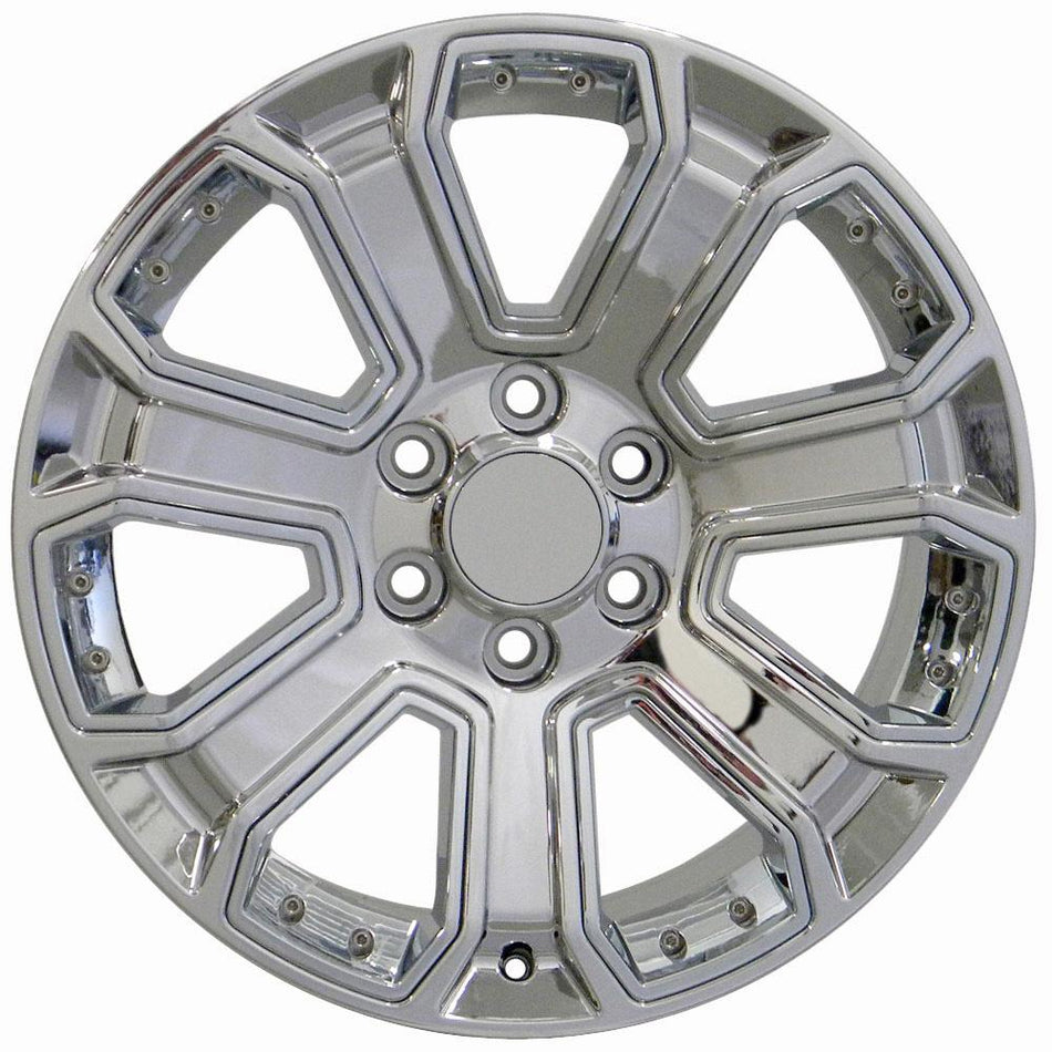 20x8.5 CV93 Chrome with Chrome Insert - 6x139.7 +31ET