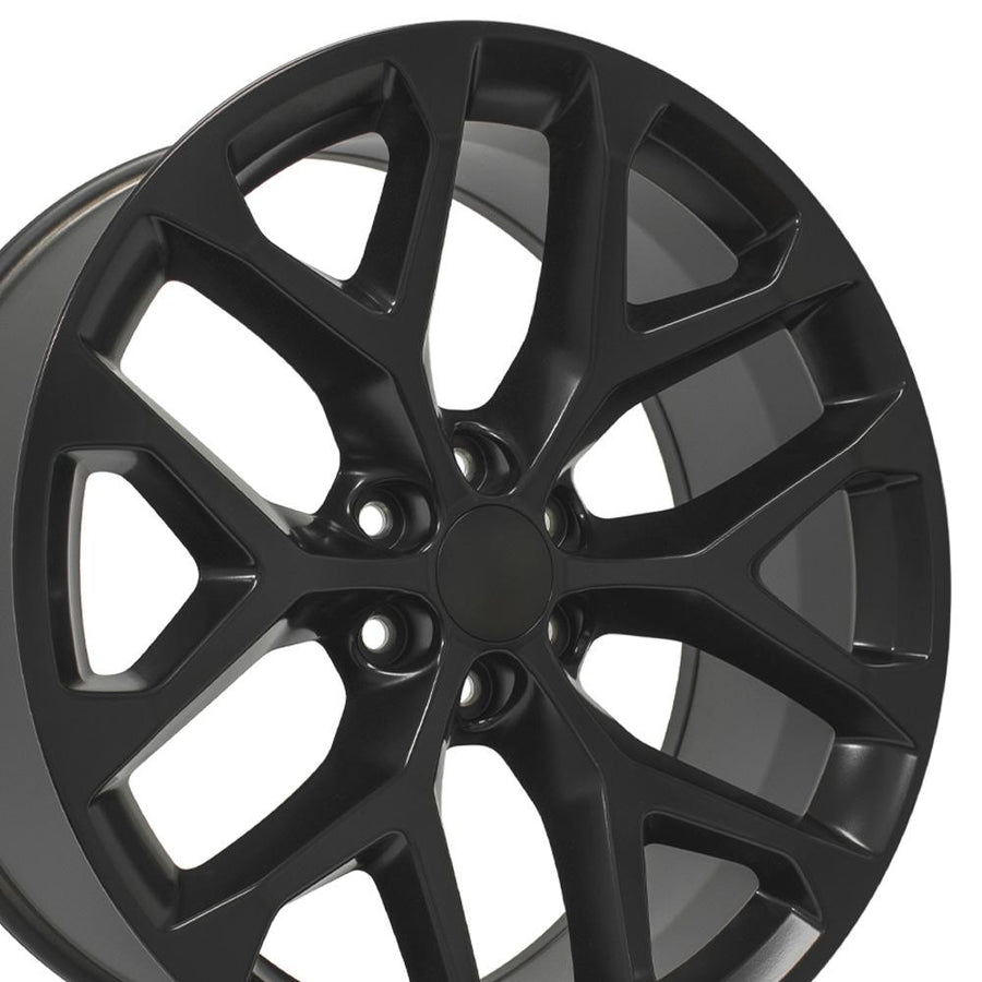 24x10 CV98B Satin Black - 6x139.7 +24ET