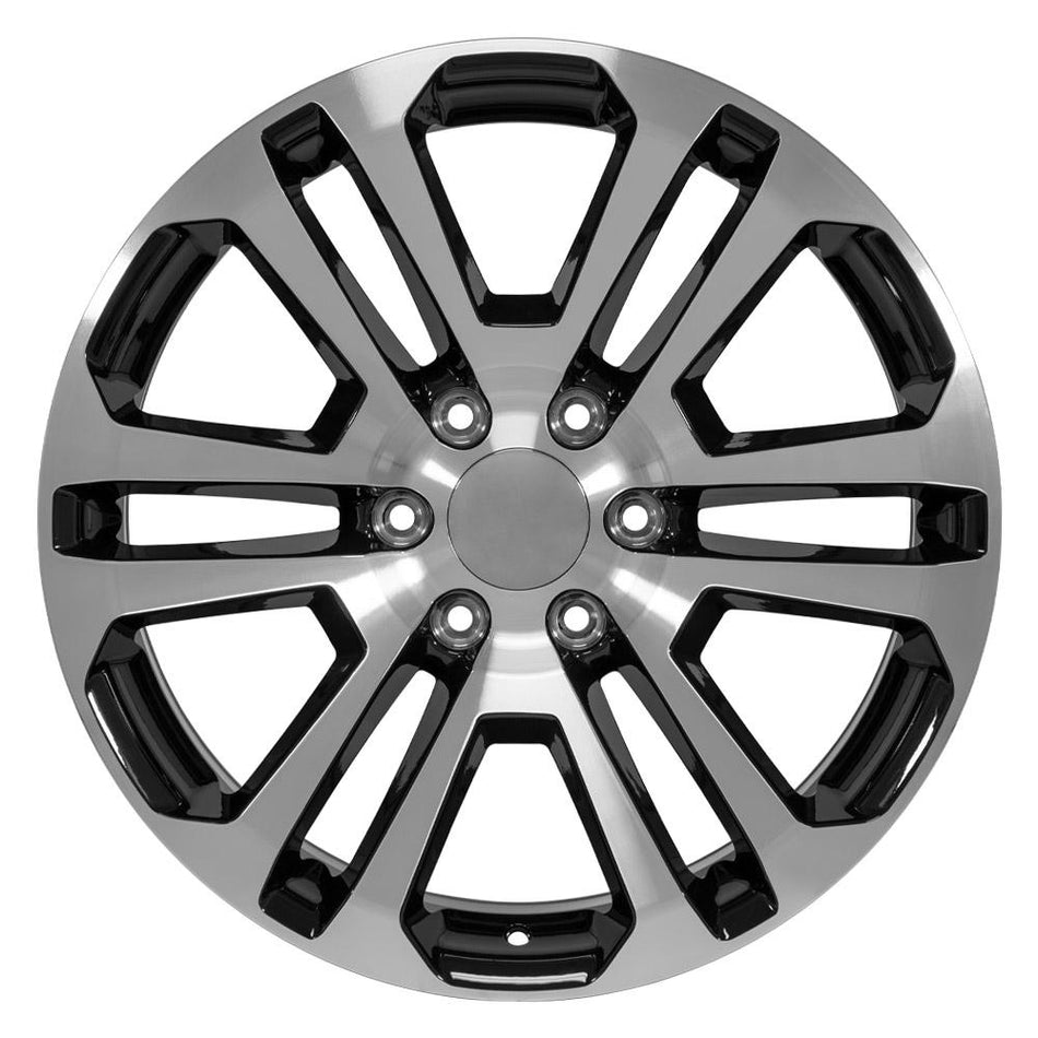 20x9 CV99 Gloss Black Machined - 6x139.7 +31ET