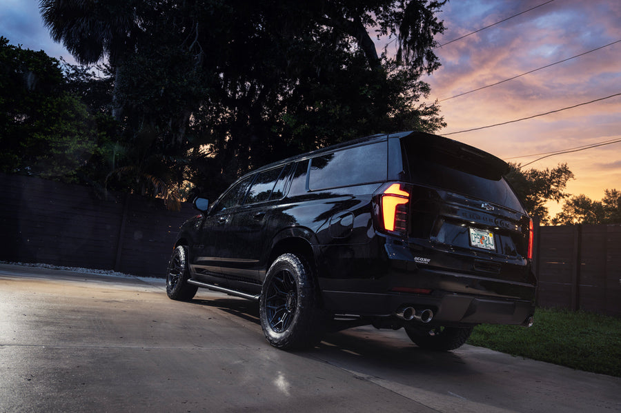 Chevy Suburban Z71 4PLAY Wheels 4P44 20x10 305x55x20 Nitto Recon Grappler
