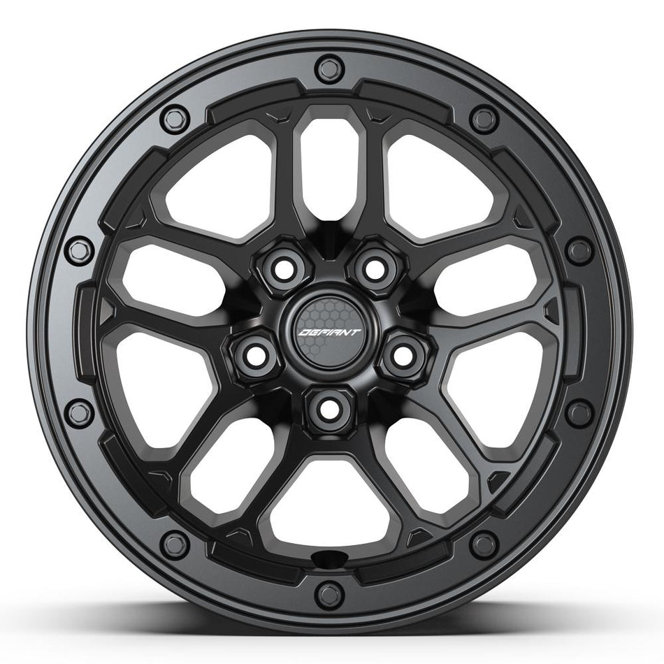 17x8 DF01 Satin Black - 5x127 +12ET