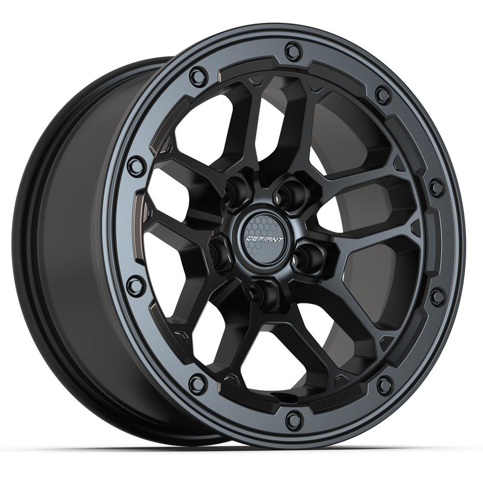 17x8 DF01 Satin Black - 5x127 +12ET