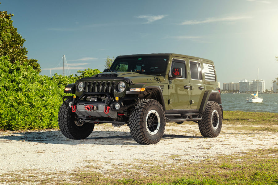 DF01 DEFIANT WHEELS JEEP WRANGLER DF01 17X8 TOYO TIRES 35X12.5X17