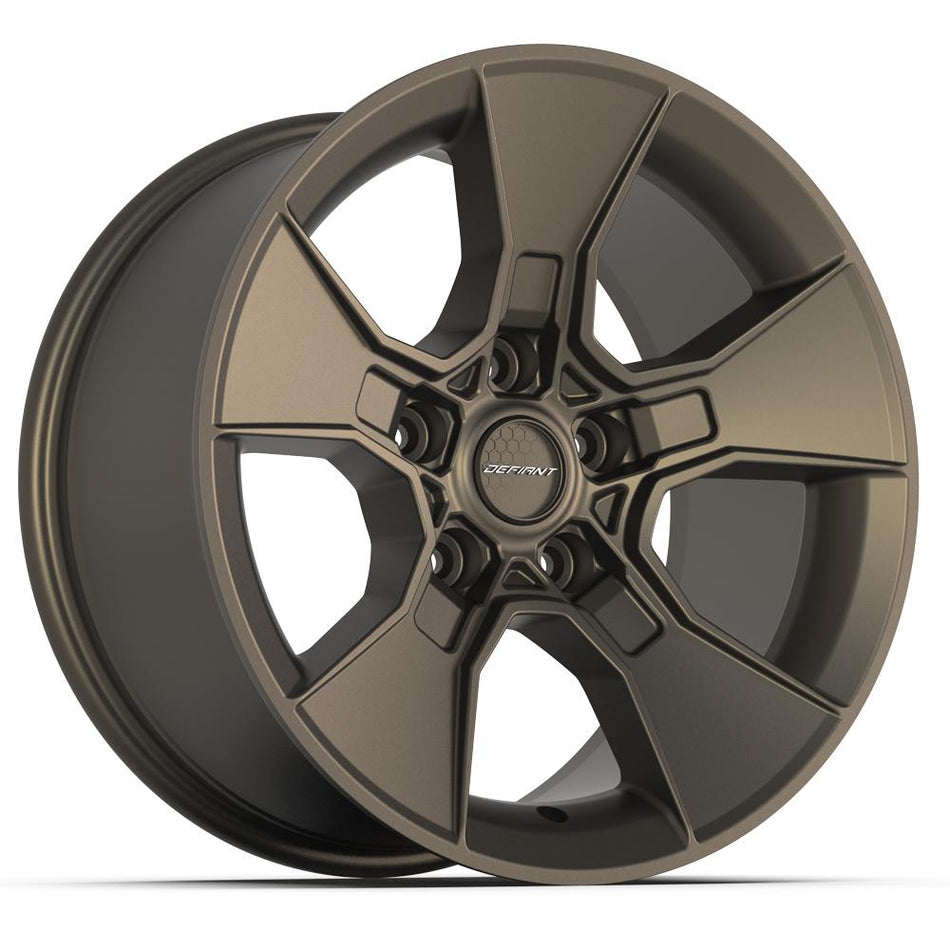 17x8.5 DF02 Satin Bronze - 5x127 +12ET