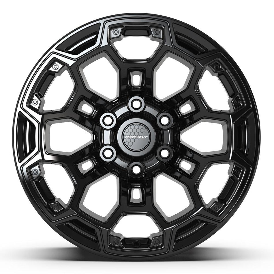 18x9 DF03 Gloss Black - 6x139.7 -12ET