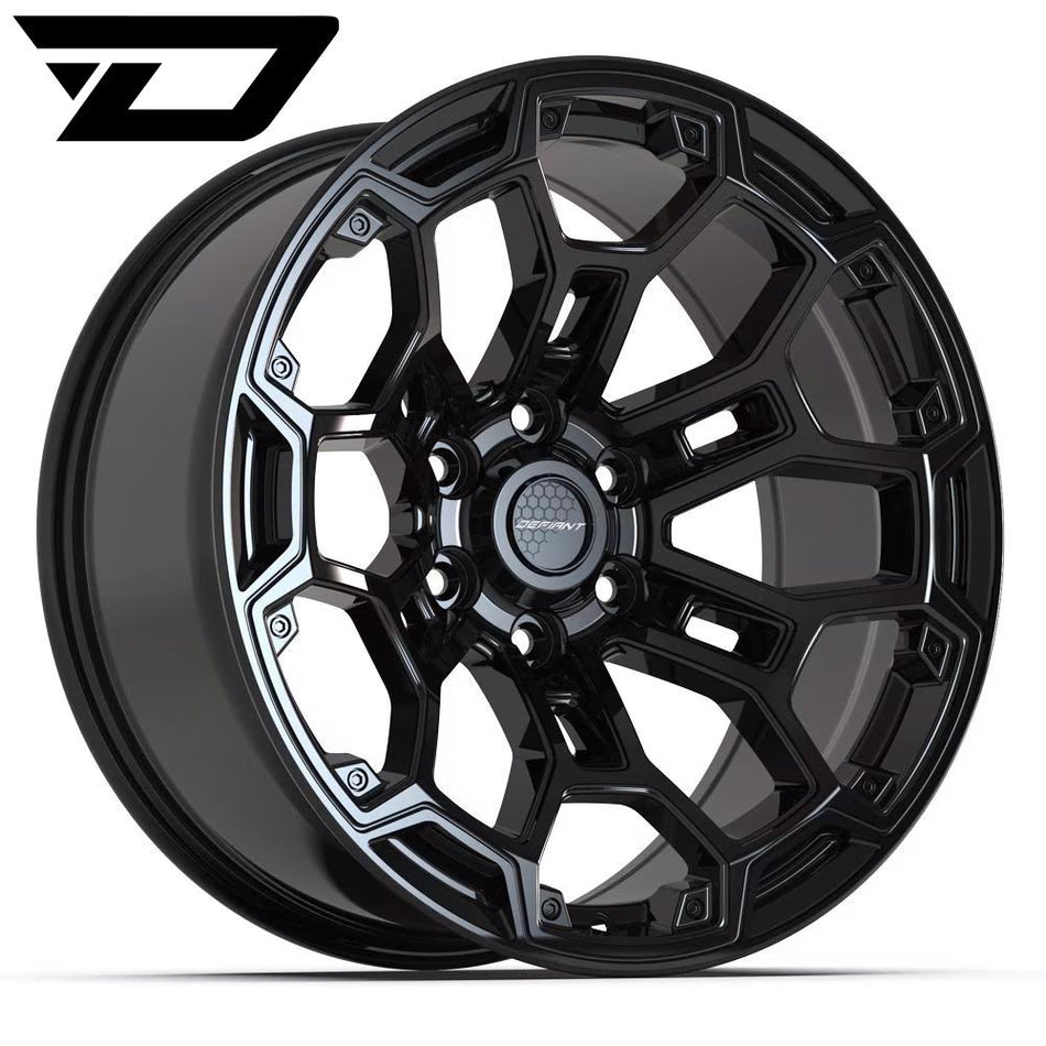 20x9 DF03 Gloss Black - 6x139.7 -12ET