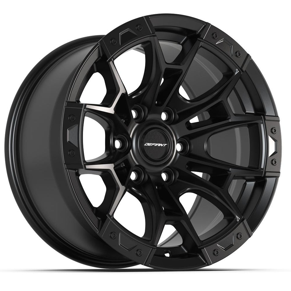 17x9 DF04 Satin Black - 6x135 +12ET
