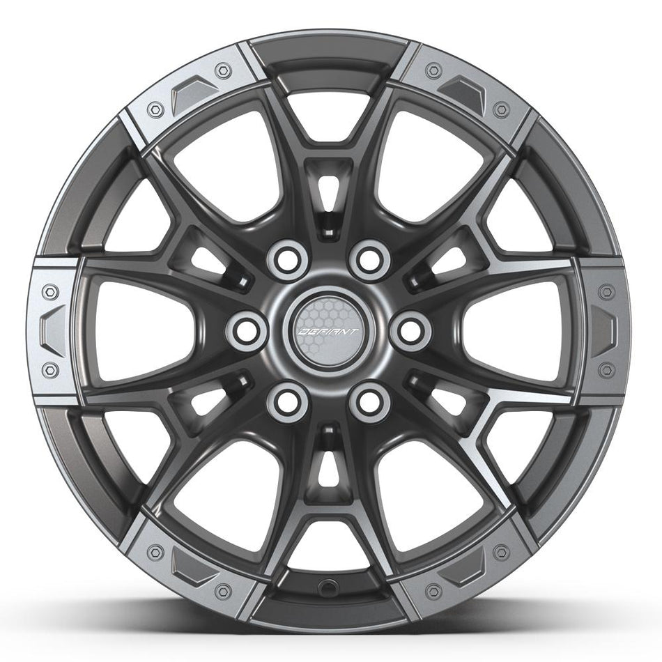 17x9 DF04 Dark Satin Charcoal - 6x135 +12ET