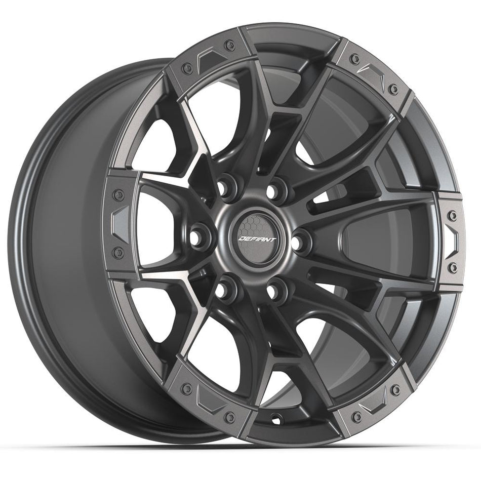 17x9 DF04 Dark Satin Charcoal - 6x135 +12ET