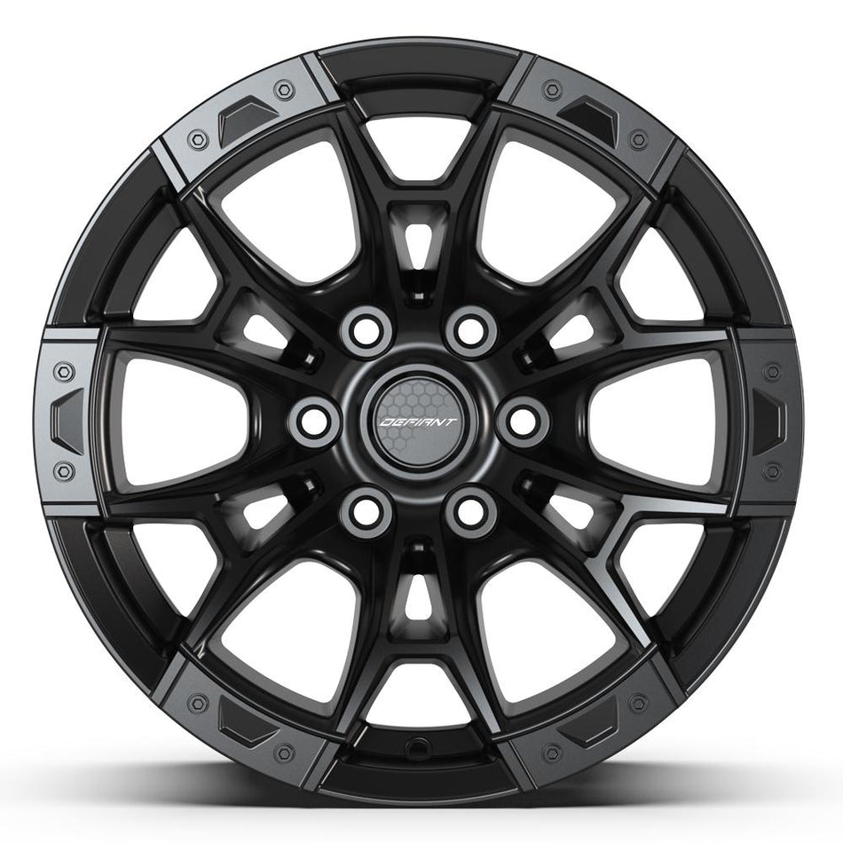 20x9 DF04 Satin Black - 6x135 +12ET
