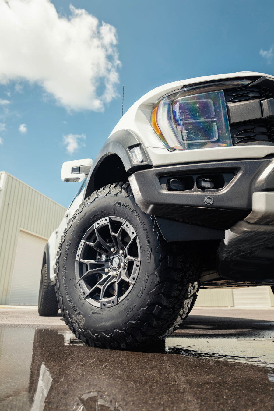 FORD RAPTOR DEFIANT WHEEL DF04 17X9 SATIN GRAPHITE RIMS