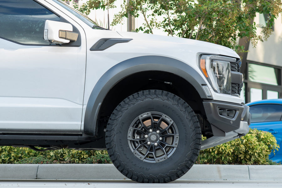 FORD RAPTOR DEFIANT WHEEL DF04 17X9 SATIN GRAPHITE RIMS