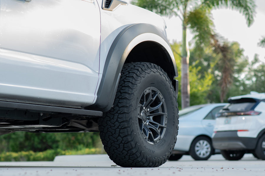 FORD RAPTOR DEFIANT WHEEL DF04 17X9 SATIN GRAPHITE RIMS