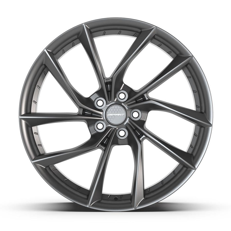 20x9 DF06 Dark Satin Charcoal - 5x114.3 +35ET