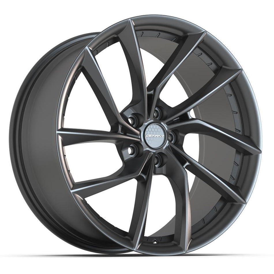 20x9 DF06 Dark Satin Charcoal - 5x114.3 +35ET