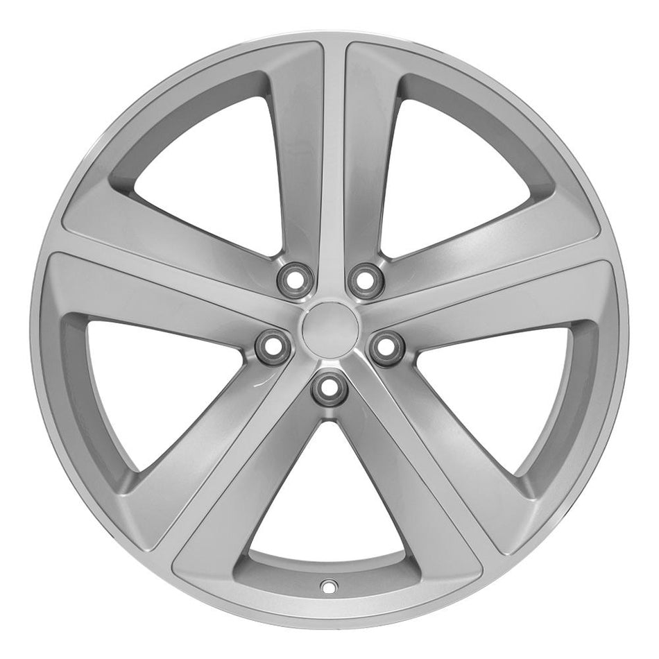 20x9 DG05 Gloss Silver Machined - 5x115 +20ET