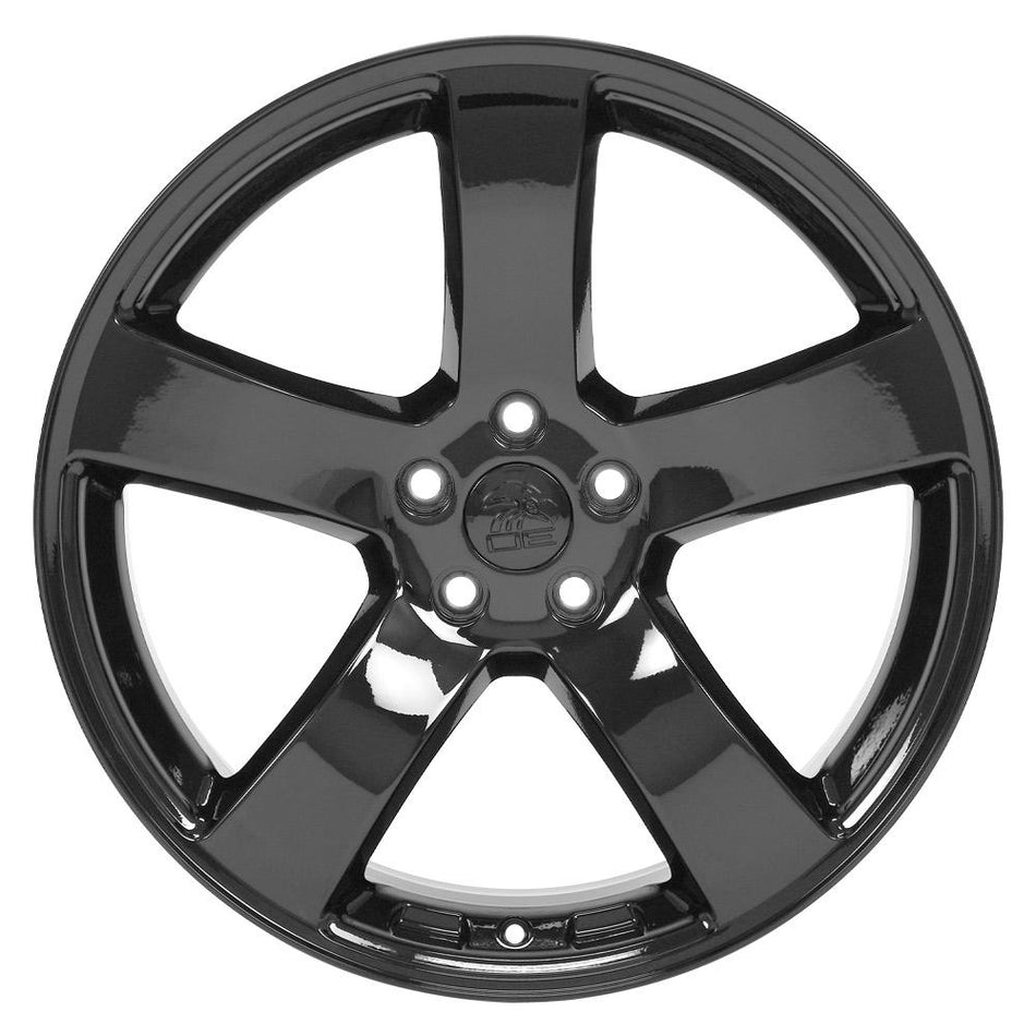 20x8 DG12 Gloss Black - 5x115 +24ET