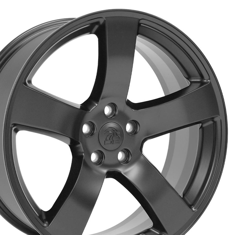 20x8 DG12 Satin Black - 5x115 +24ET