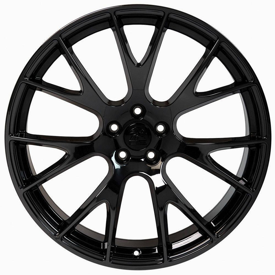 20x10 DG15 Gloss Black - 5x115 +18ET