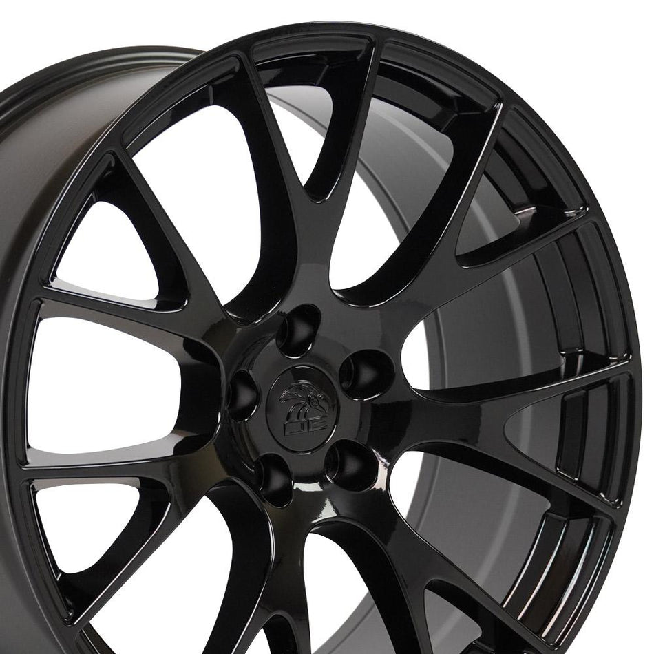 20x10 DG15 Gloss Black - 5x115 +18ET