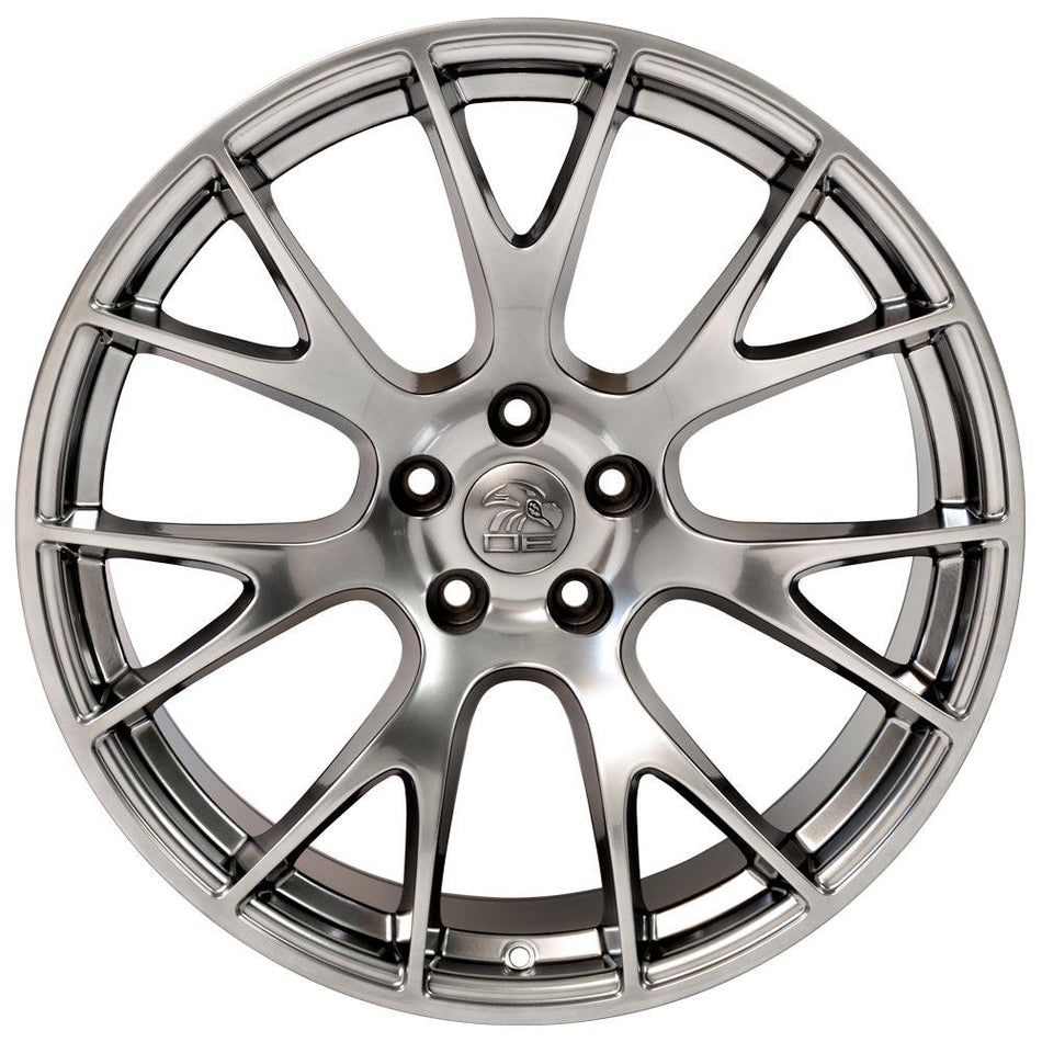 20x9 DG15 Gloss Hyper Black - 5x115 +18ET